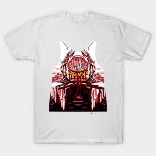 Quentin Tarantino Django unchained fan works graphic design by ironplatte T-Shirt